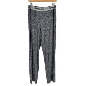 Tommy John Leopard Print Loungewear Pajama Pants Women's Size L Modal Spandex